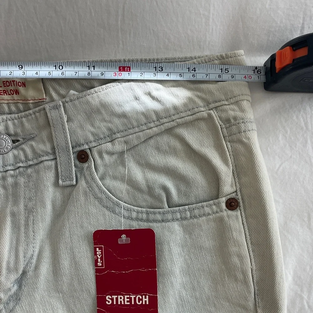NWT! Levi's 518 Superlow Stone Gray Bootcut Jeans - Picture 5 of 11